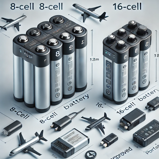 8-cell vs 16-cell oxygen concentrator battery