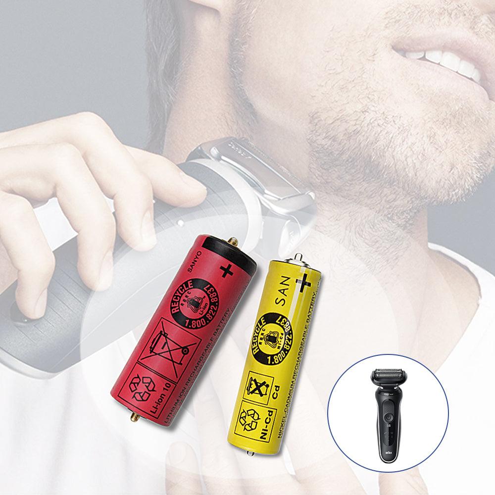 Samsung Battery Razor High-Quality Shaver Batteries - for Philips, Braun & More!