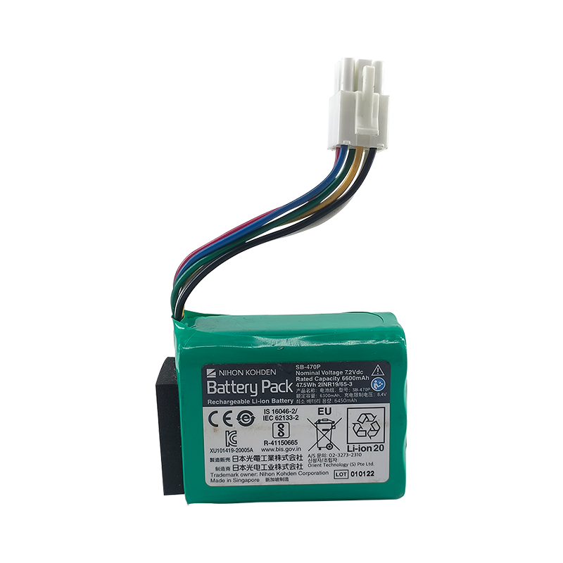 Original SB-470P for Nihon Kohden PVM- SB-752P SB-901DC SB-201P Monitor battery 7.2V Ni-MH Battery