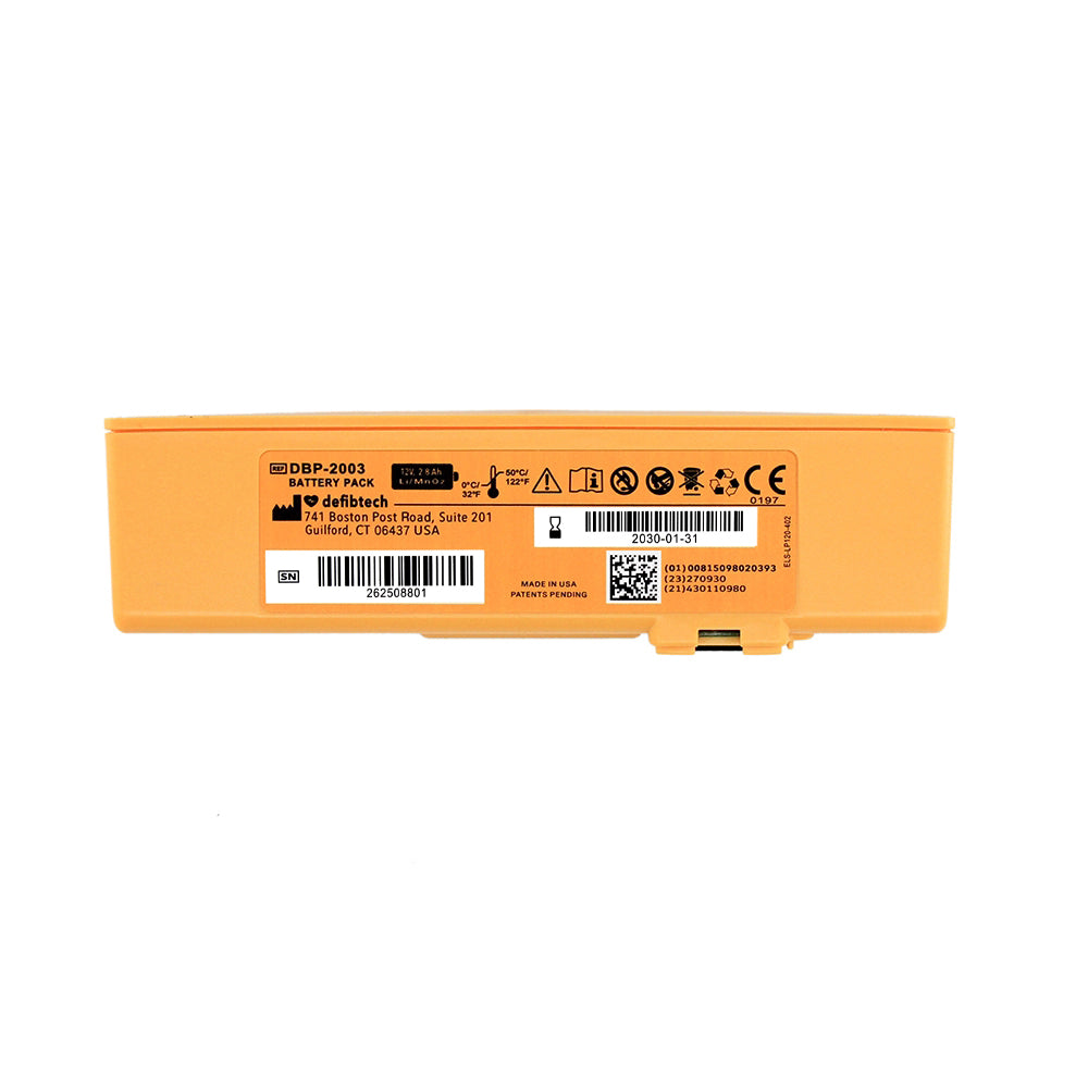 Original DBP-2003 for Defibtech Lifeline AED Defibrillator battery 12V Lithium Battery