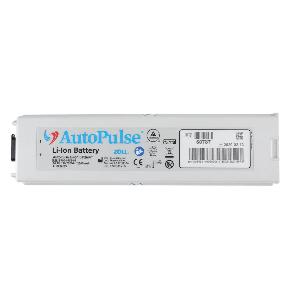 Original 8700-0752-01 for AutoPulse100 Cardiopulmonary Resuscitation System Battery 36.3V