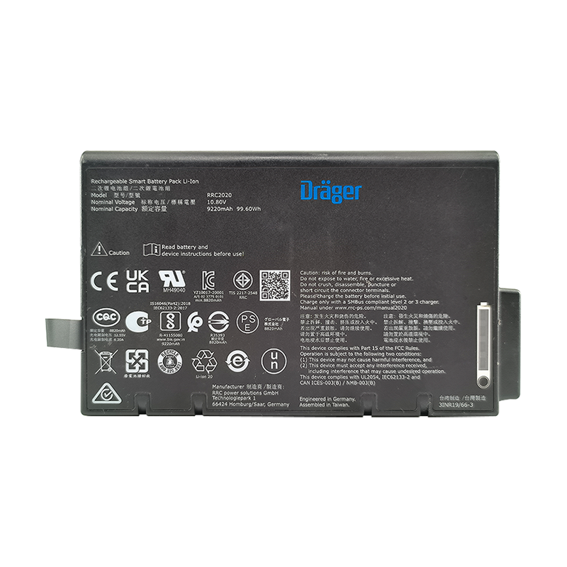 Original RRC2020 for USM36 Inspection instrument battery 10.8V Li-ion Battery Drager