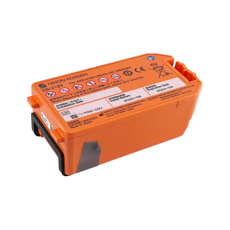 Origanl SB-310V for NIHON KOHDEN AED-AED3100/3150 battery 12V Lithium Battery
