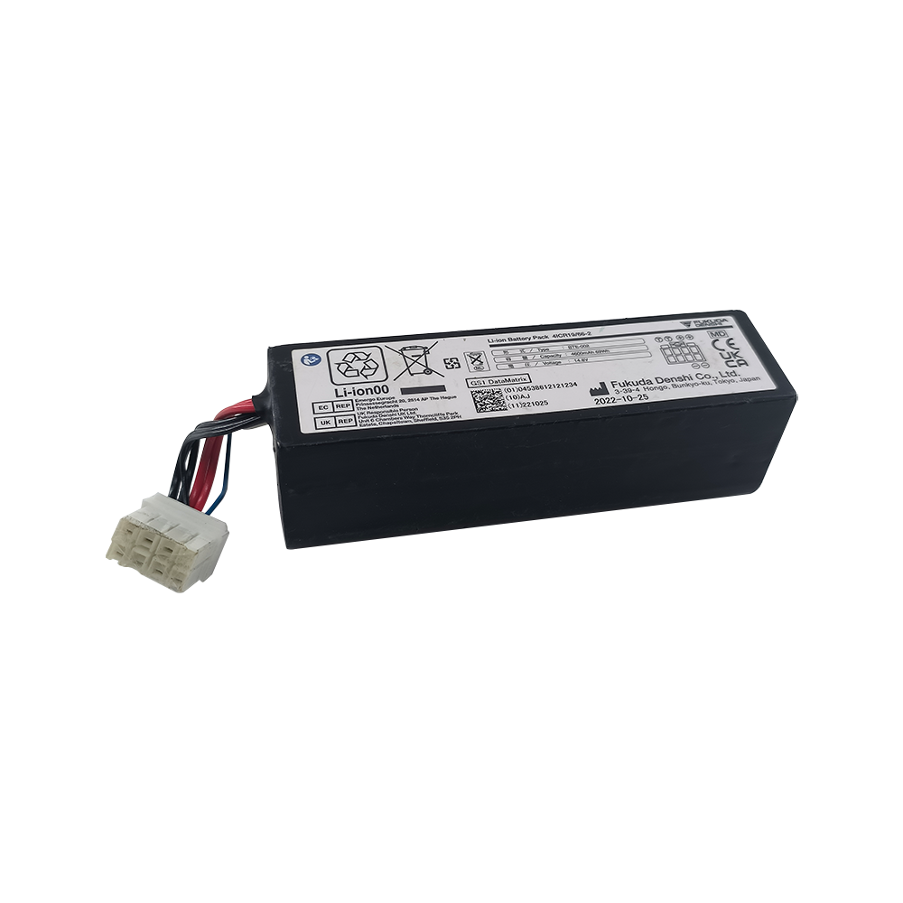 Original FUKUDA DENSHI BTE-002 14.8V Li-ion Battery, Power for FX-8322 FX-8322R ECG Machine PN:510114040