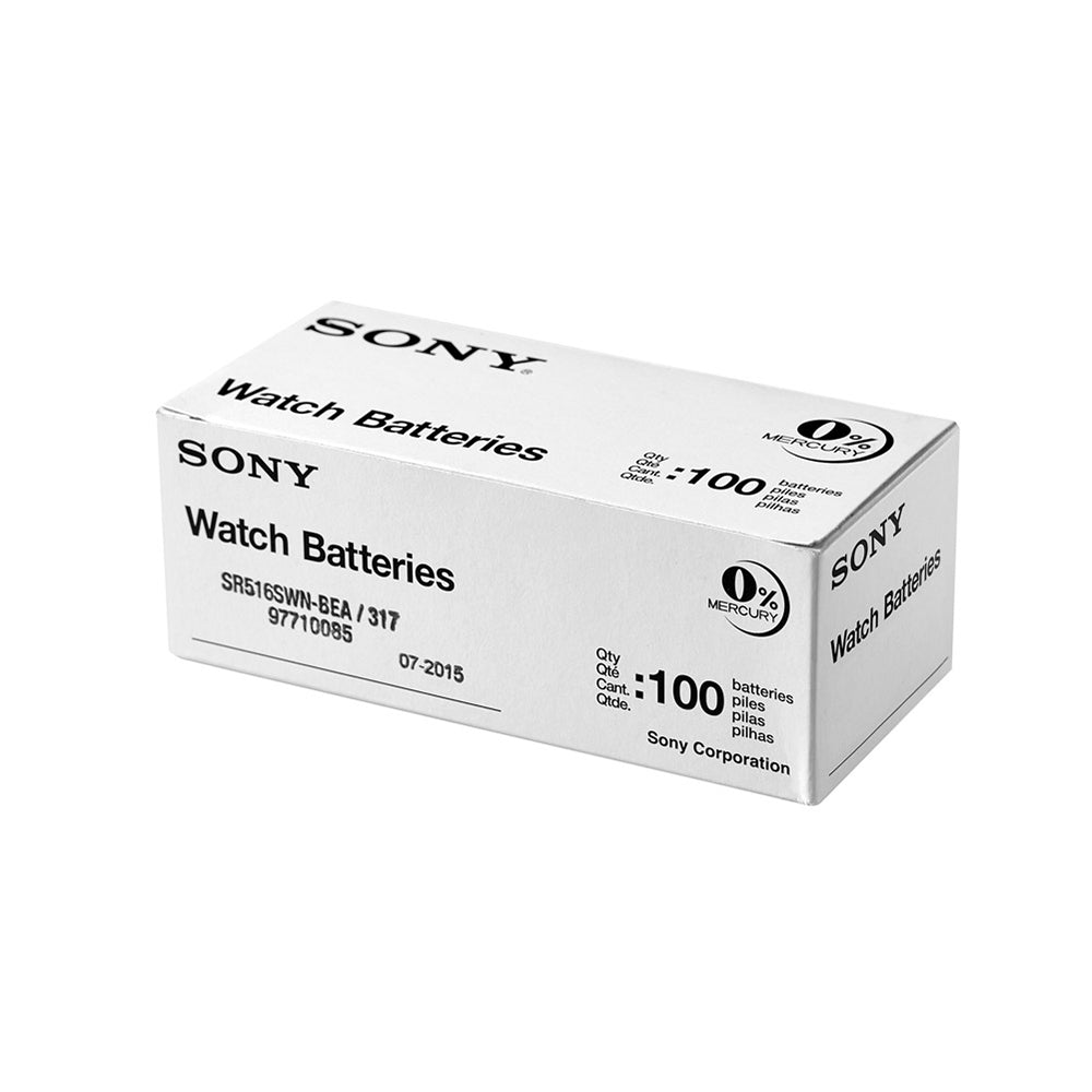 PULADU 5pcs Original 317 SR516SW 1.55V Silver Oxide Watch Battery for Electronic Quartz Watch