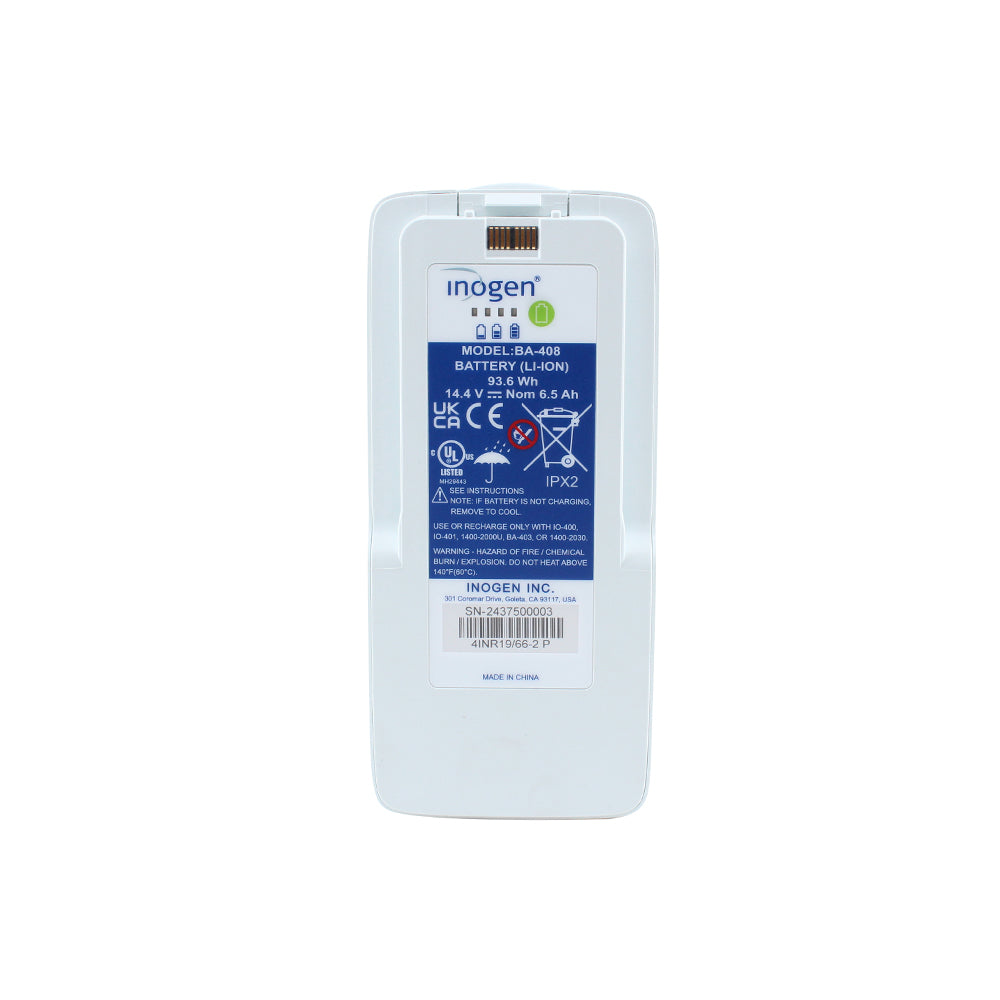 Original BA-408 for iongen OxyGo FIT Oxygen machine battery 14.4V Li-ion Battery