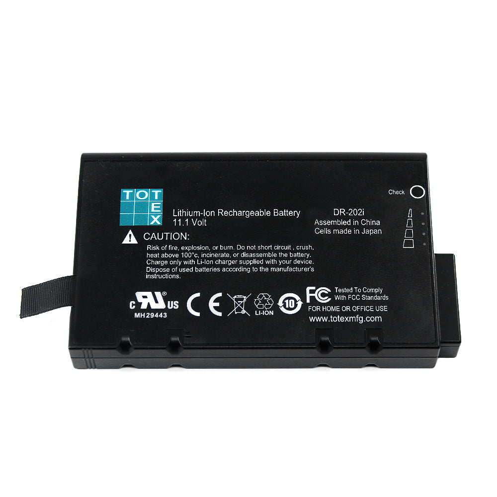 Totex DR202i for Philips VS3 VM3 VM8 Monitor battery 11.1V 7800mAh Li-ion Battery