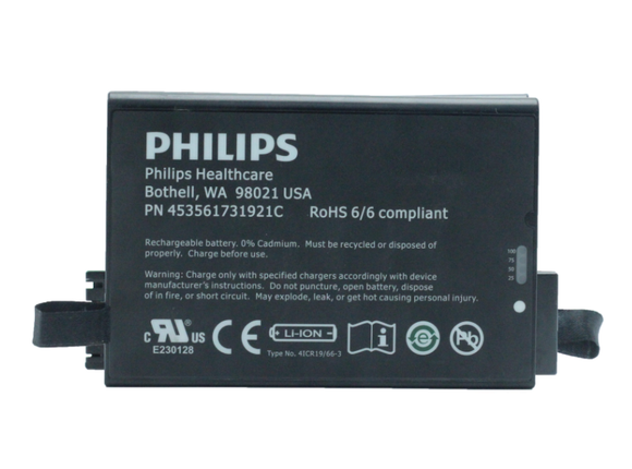 Original 453561731921C for Philips C3 Oxygen machine battery 14.4V Li-ion Battery 102-003098-503