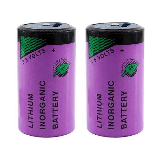 2Pcs Original TL-4930 for Water/Gas/Electricity Meter Memery Back up Battery 3.6V Lithium Battery Tadiran TL-5930 LS33600 D ER34615
