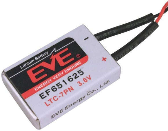 2PCS EVE EF651625 for Heidelberg Printer Memory Battery 3.6V Lithium Battery LTC-7PN EVE,Industrial Battery,Non-Rechargeable,Stock In Canada,Stock In Mexico,Stock In USA 42991019 EVE