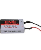 2pcs EVE EF651625 for Heidelberg press batteries 3.6V Lithium Battery EVE, Industrial Battery, Non-Rechargeable EF651625 EVE