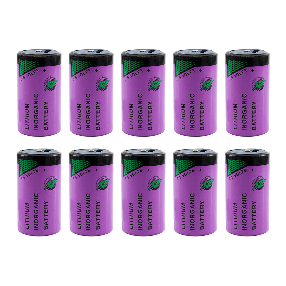 10Pcs Original TL-4930 for Water/Gas/Electricity Meter Memery Back up Battery 3.6V Lithium Battery Tadiran TL-5930 LS33600 D ER34615