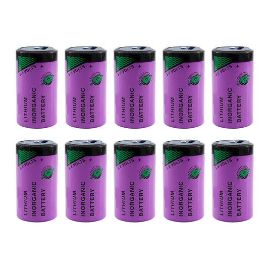 10Pcs Original TL-4930 for Water/Gas/Electricity Meter Memery Back up Battery 3.6V Lithium Battery Tadiran TL-5930 LS33600 D ER34615