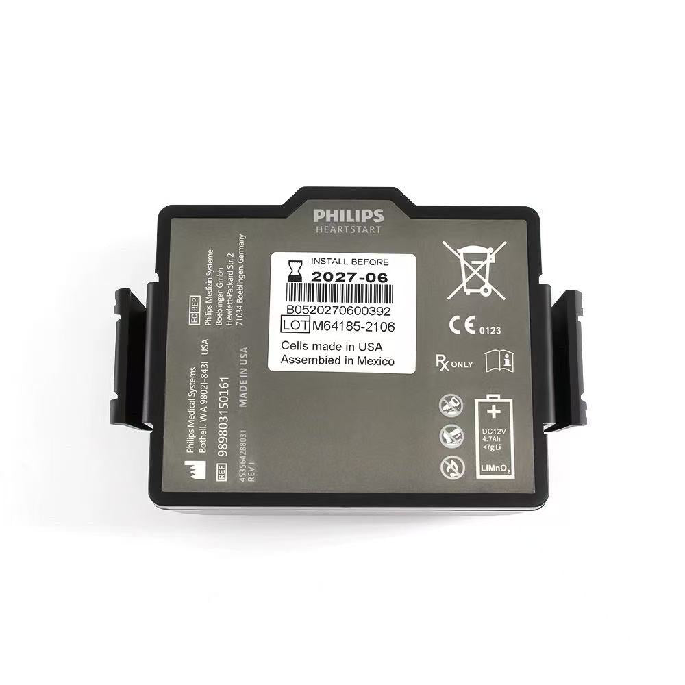 Philips 989803150161 For Philips HeartStart FR3 AED Defibrillator Battery 12V Lithium Battery 86138 P/N 453564594921 989803150161 PHILIPS