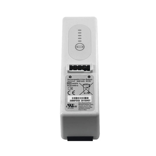 PHILIPS 1043570 for Trilogy 100 200 202 BiPAP A40 Pro Ventilator and T70 Cough Assist Detachable Battery 14.8V Li-ion Battery 1043570 Philips Respironics