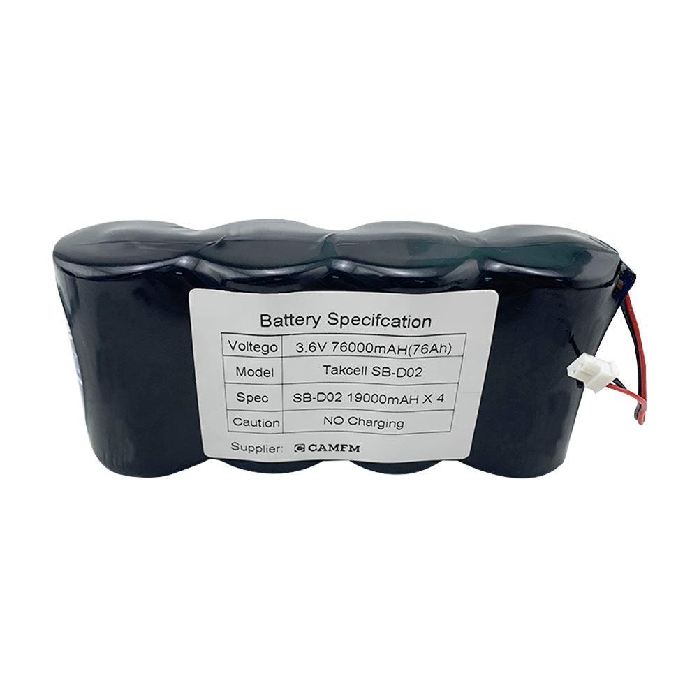 Tekcell 4/SB-D02 For High Capacity and Long Life 3.6V Lithium Battery SB-D02 LS33600 Industrial Battery, Non-Rechargeable, Tekcell 4/SB-D02 Tekcell