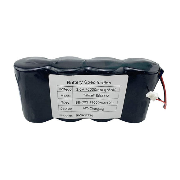 Tekcell 4/SB-D02 For High Capacity and Long Life 3.6V Lithium Battery SB-D02 LS33600 Industrial Battery, Non-Rechargeable, Tekcell 4/SB-D02 Tekcell