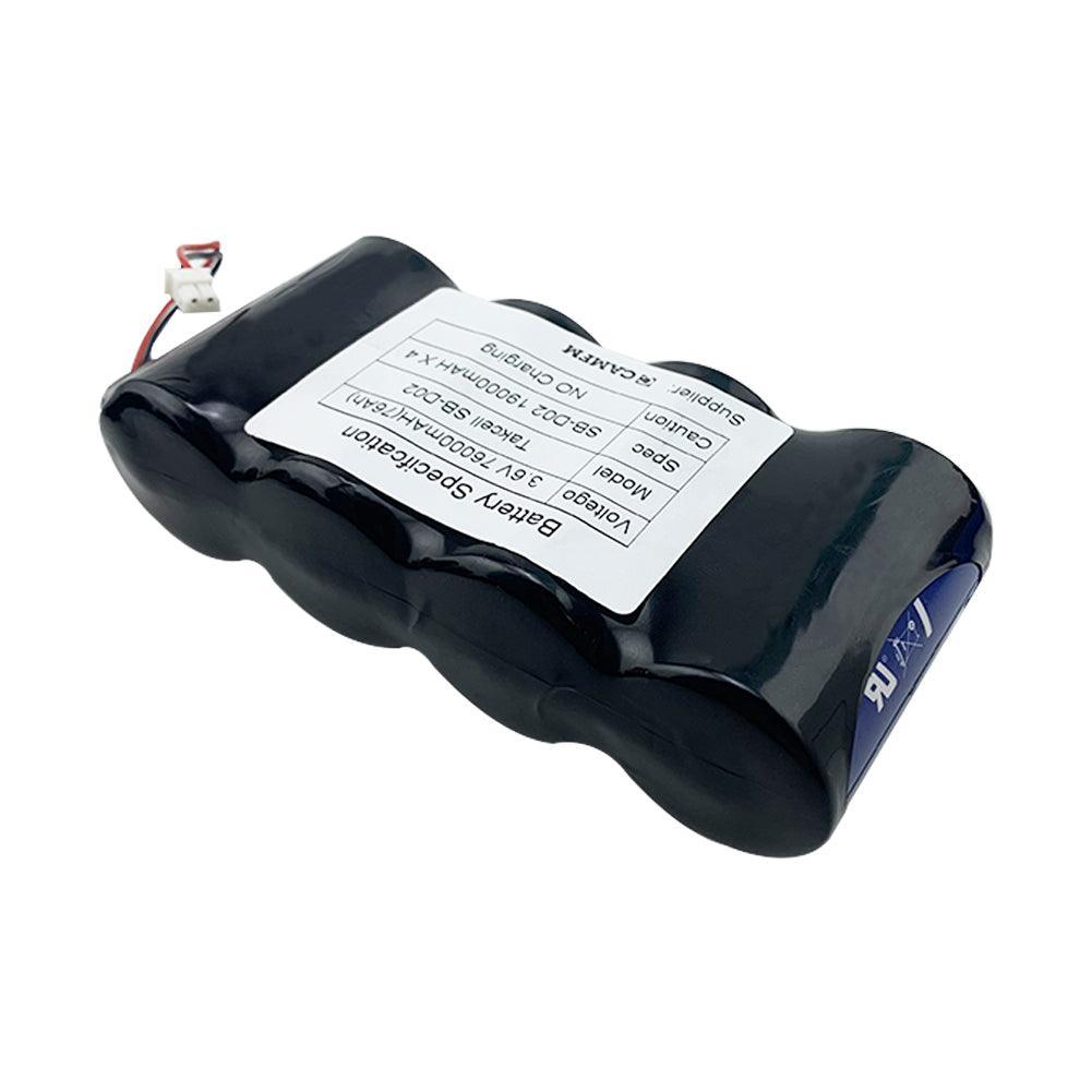 Tekcell 4/SB-D02 For High Capacity and Long Life 3.6V Lithium Battery SB-D02 LS33600 Industrial Battery, Non-Rechargeable, Tekcell 4/SB-D02 Tekcell