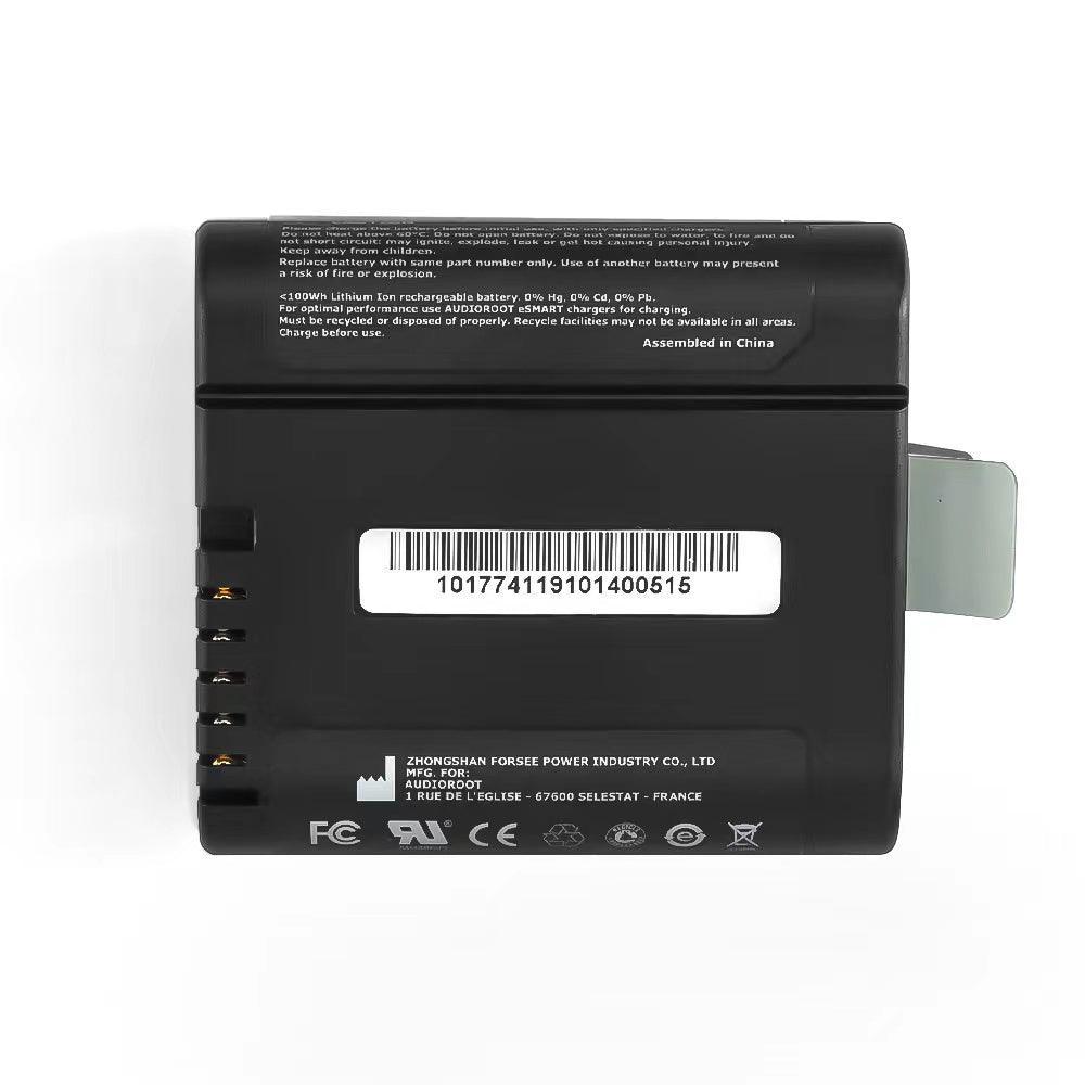AUDIOROOT eSMART Li-48neo FBALCO0117 with embeded OLED display 14.4V Li Ion Battery 4INR19/66-1 Commerical Battery, Rechargeable FBALCO0117 AUDIOROOT