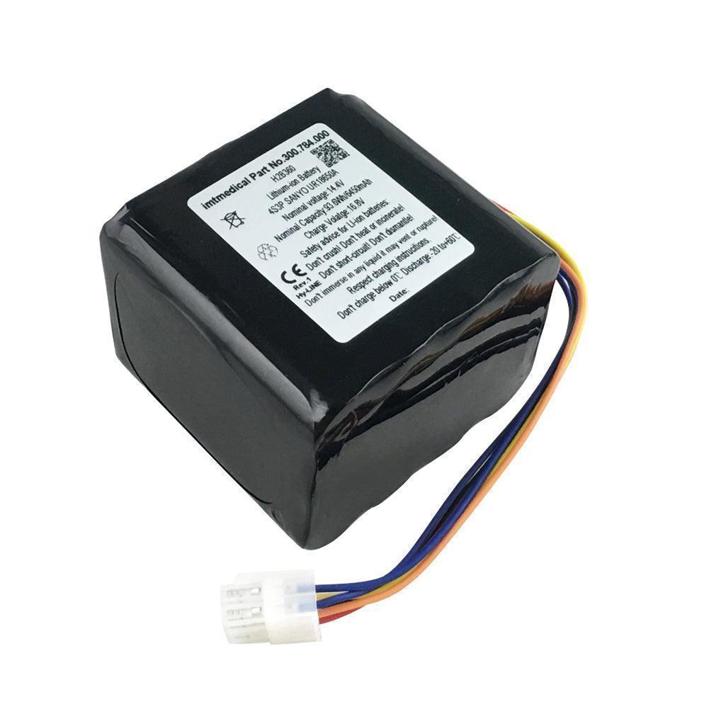 Bellavista H2B360 for 1000 Imtmedical 300.784.00 Ventilator Battery 14.4V 6450mAh Li-Ion Patient Monitor Battery CS-BTR100MD 030.811.020 110807-O Medical Battery, Patient Monitor Battery, Rechargeable, top selling, Ventilator Battery H2B360 Bellavista