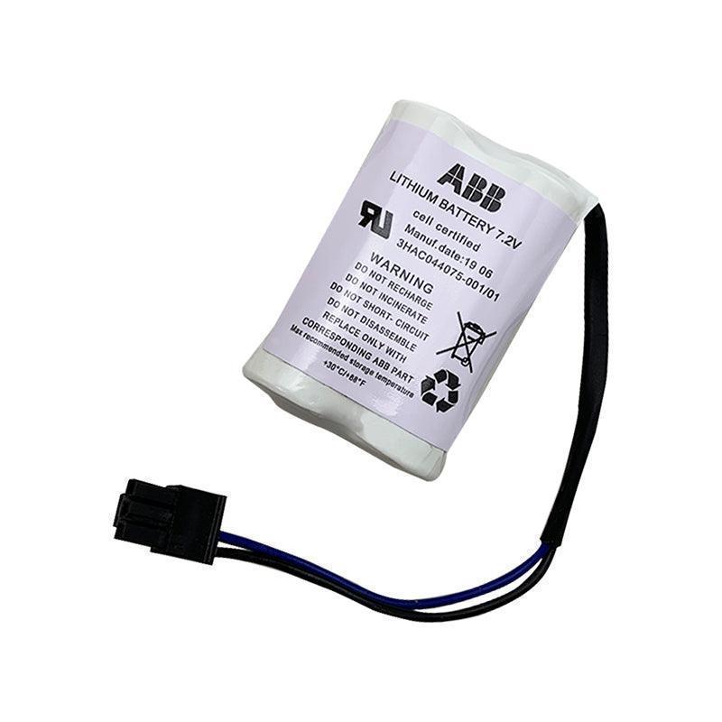 3HAC044075-001 for ABB Robot Battery 3.6V 7.2Ah Lithium Battery SMB CPU IRB120 Industrial Battery, Non-Rechargeable, Stock In Germany 3HAC044075-001 CAMFM