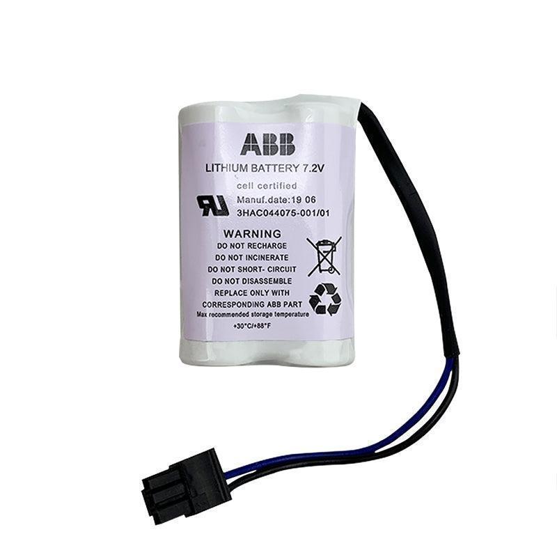 3HAC044075-001 for ABB Robot Battery 3.6V 7.2Ah Lithium Battery SMB CPU IRB120 Industrial Battery, Non-Rechargeable, Stock In Germany 3HAC044075-001 CAMFM
