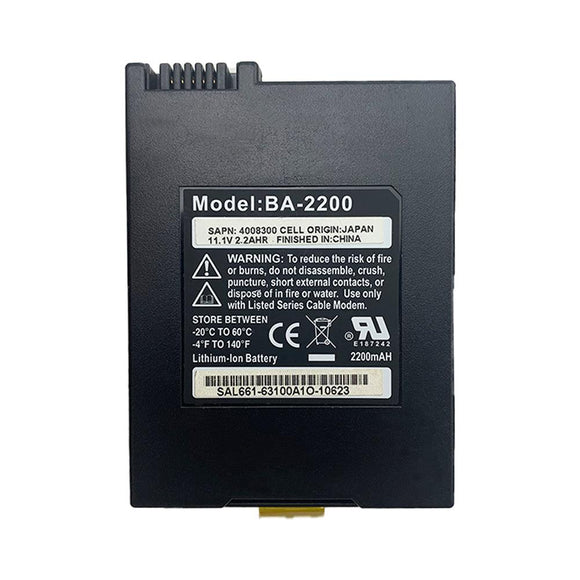 BA-2200 for Cable Modem Battery 11.1V 2200mAh Li-Ion Battery Commerical Battery, Rechargeable BA-2200 CAMFM