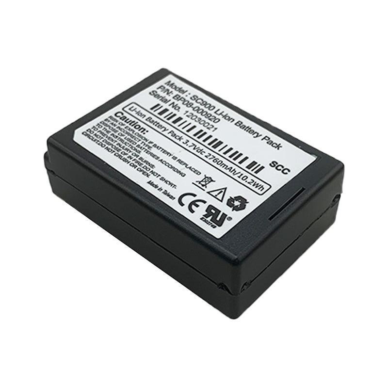 SC900 Serial for Barcode Scanner Battery 3.7V 2760mAh Li-Ion Battery BP08-000920 Commerical Battery, Rechargeable SC900 CAMFM