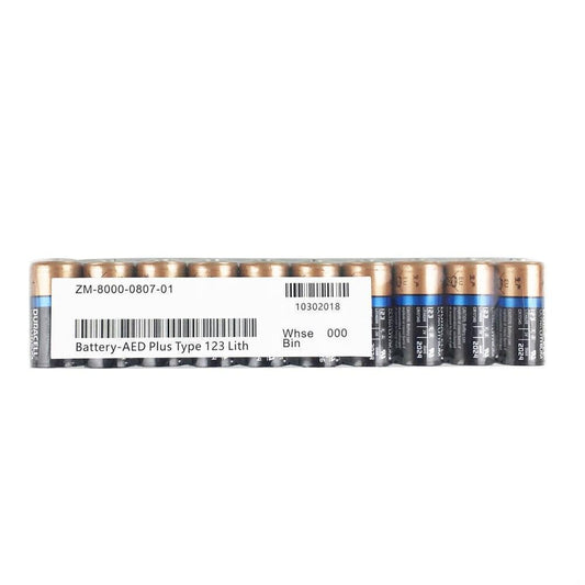 Original Battery-AED Pluse Type 123 Lith ZM-8000-0807-01 CR17345 3V Lithium Battery for Zoll AED AED/Defibrillator Battery, Medical Battery, Non-Rechargeable, top selling ZM-8000-0807-01 DURACELL