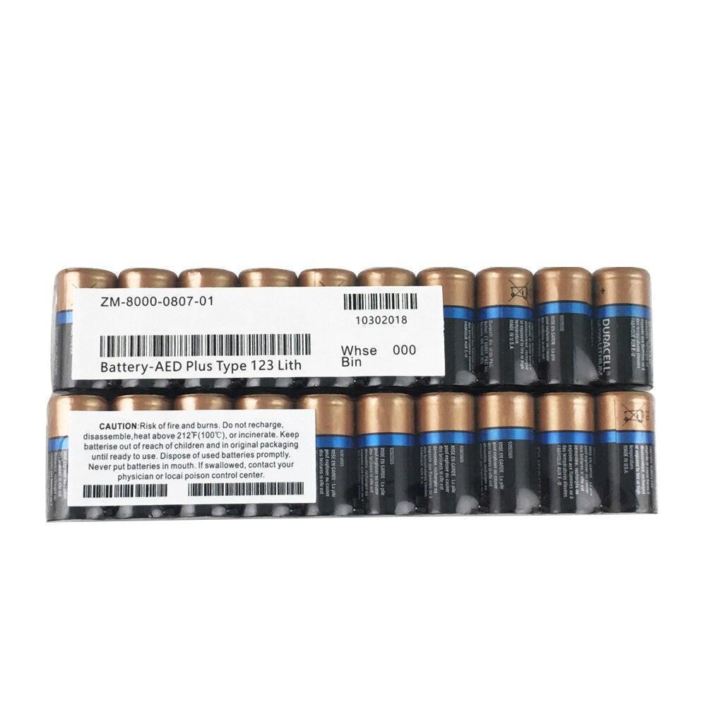 Original Battery-AED Pluse Type 123 Lith ZM-8000-0807-01 CR17345 3V Lithium Battery for Zoll AED AED/Defibrillator Battery, Medical Battery, Non-Rechargeable, top selling ZM-8000-0807-01 DURACELL