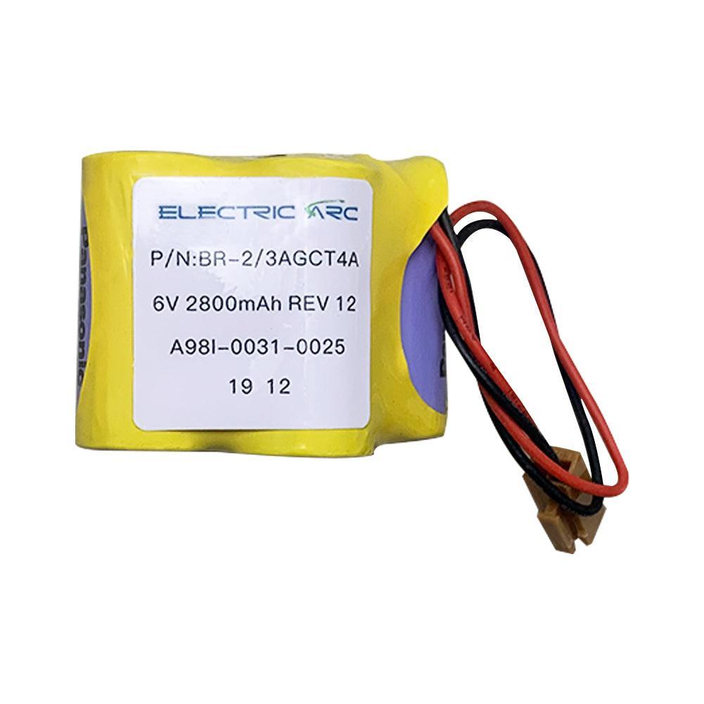 ELECTRIC ARC BR-2/3AGCT4A for Fanuc A98L-0031-0025 CUSTOM-107 SHS749 ALIT0138 LIT0138 6V Lithium Battery Industrial Battery, Non-Rechargeable BR-2/3AGCT4A ELECTRIC ARC