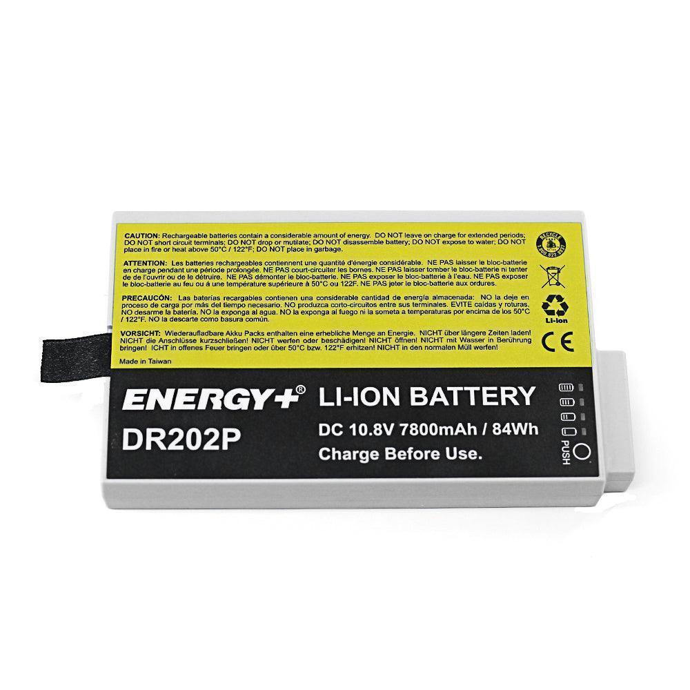 Original Energy+ DR202P for Getec Laptop BP-LC2600/33-01SI Monitor battery 10.8V 7800mAh Li-Ion Battery 338911120044 Commerical Battery, Rechargeable DR202P Energy+