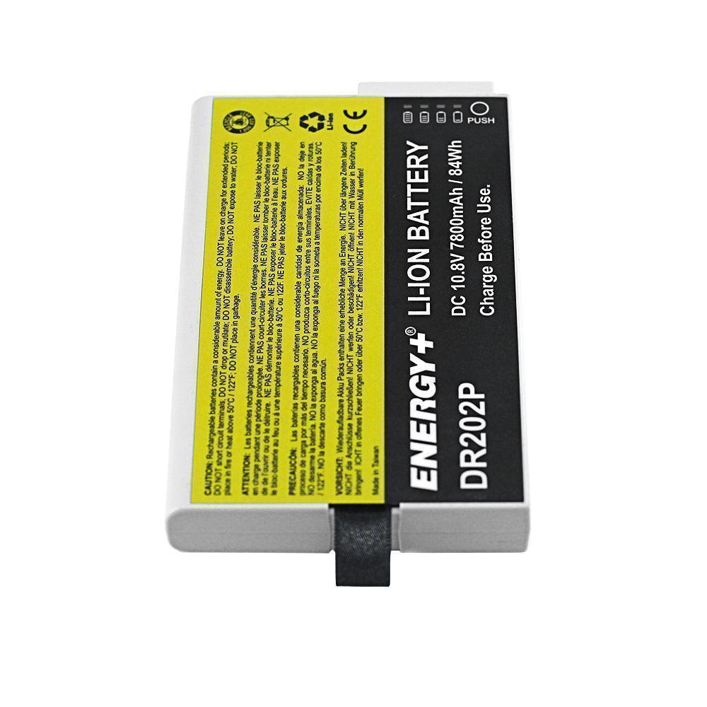 Original Energy+ DR202P for Getec Laptop BP-LC2600/33-01SI Monitor battery 10.8V 7800mAh Li-Ion Battery 338911120044 Commerical Battery, Rechargeable DR202P Energy+