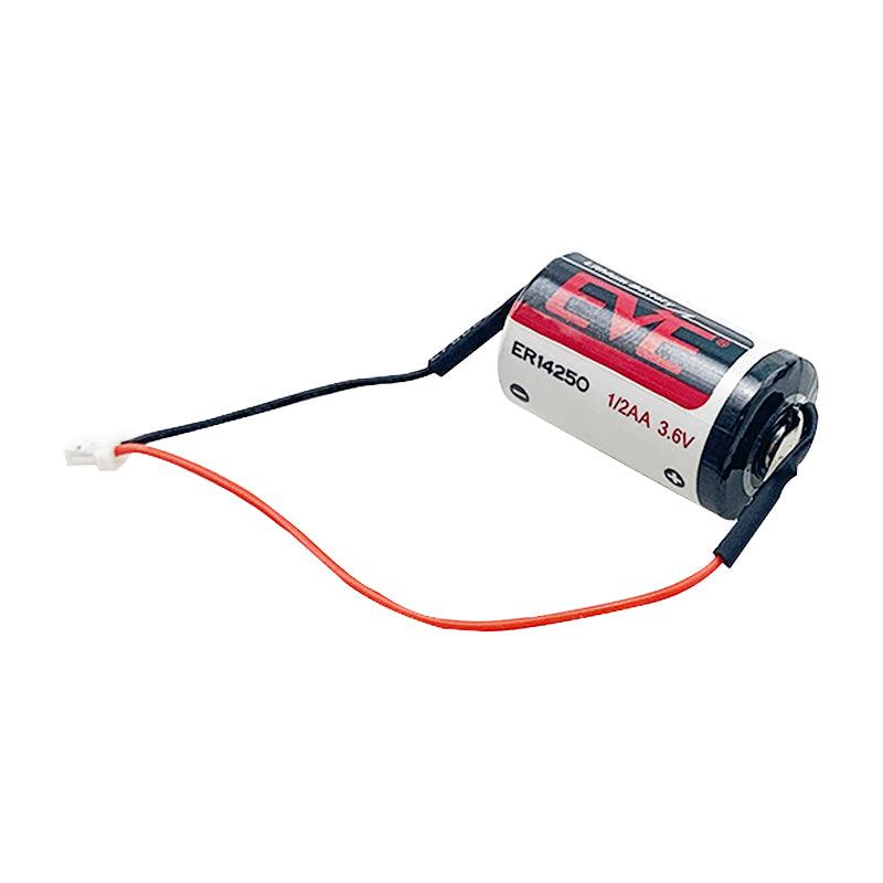2 Units EVE ER14250 for Industrial Control Equipment Battery 3.6V Lithium Battery LS14250 Industrial Battery, Non-Rechargeable ER14250-X2 EVE