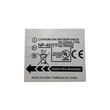 Casio NP-40 For Exilim EX-Z1000 EX-Z1050 EX-Z1080 EX-Z1200 Digital Camera Battery 3.7V 750mAh Li-ion Battery camera battery, Commerical Battery, Rechargeable NP-40 EXIUM