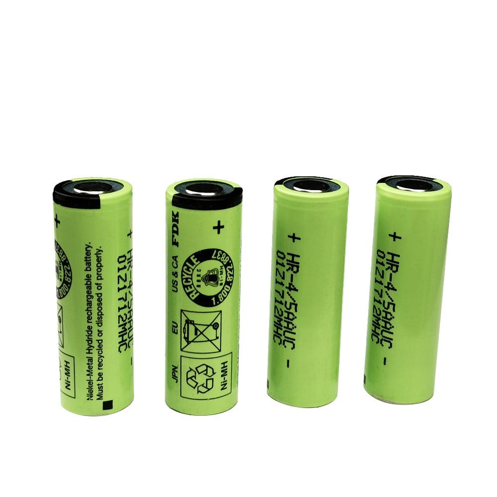 2pcs FDK HR-4/5AAUC HHR-4/5AA 1.2V NI-MH Battery Consumer battery, FDK, Industrial Battery, Rechargeable HR-4/5AAUC FDK