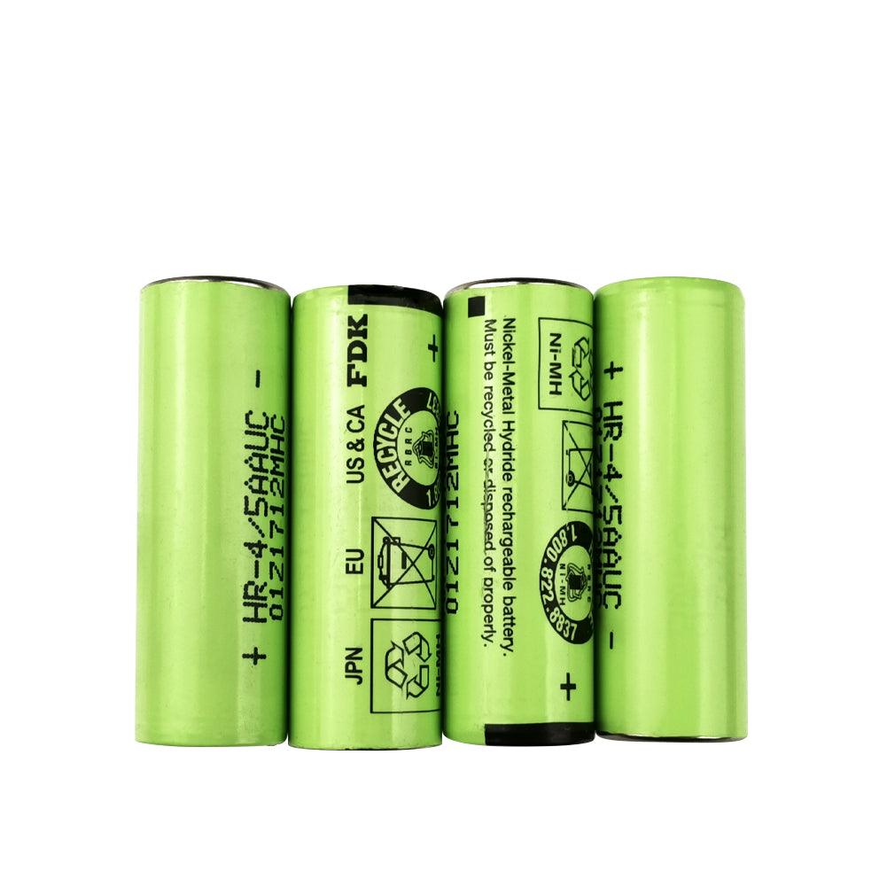 2pcs FDK HR-4/5AAUC HHR-4/5AA 1.2V NI-MH Battery Consumer battery, FDK, Industrial Battery, Rechargeable HR-4/5AAUC FDK
