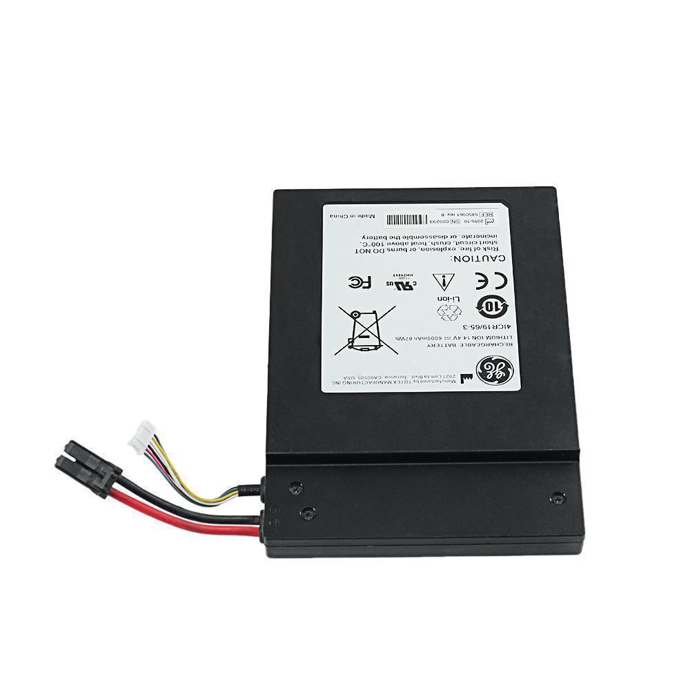 Original GE Medical 5450061 for GE Ultrasound ECG Polaris-Maru Battery Pack 14.4V 6000mAh Li-Ion Battery Medical Battery, Rechargeable, Ultrasound System Battery 5450061 GE Medical