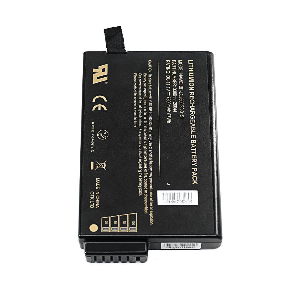 GTK BP-LC2600/33-01SI P/N 338911120044 For V100 V200 B300 X500 S400 Getec Laptop Battery 11.1V 7800mAh Li-Ion Battery Commerical Battery, Rechargeable BP-LC2600/33-01SI GTK