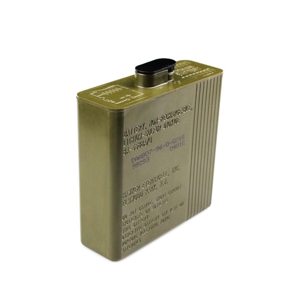 HAWKER BA-5588A/U for PRC-68 PRC-128 PRC-136 Survival Radio Battery 12V Lithium Battery BA5588A military battery, Non-Rechargeable BA-5588A/U HAWKER