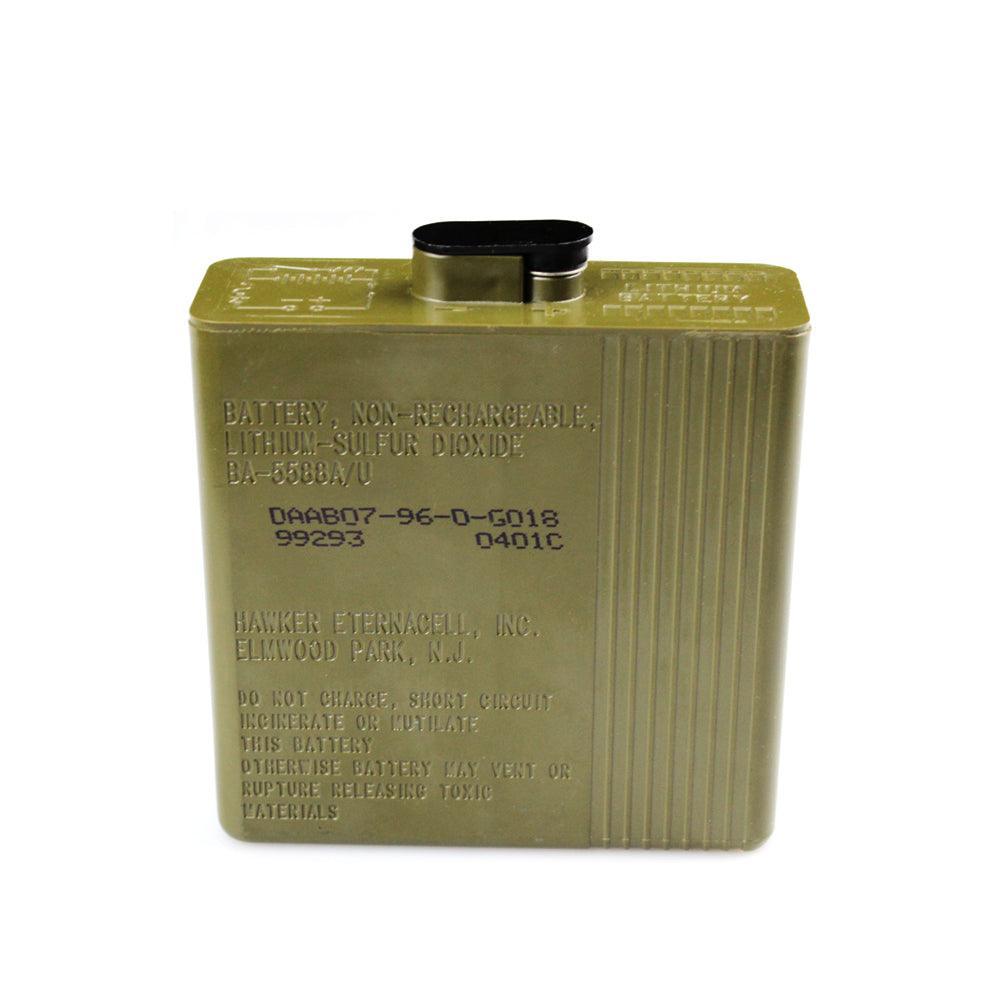 HAWKER BA-5588A/U for PRC-68 PRC-128 PRC-136 Survival Radio Battery 12V Lithium Battery BA5588A military battery, Non-Rechargeable BA-5588A/U HAWKER