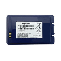 Ingenico WO0005002801 For Payment Terminal Replacement battery 7.4V 1700mAh Li-Ion Battery BAT0099B104