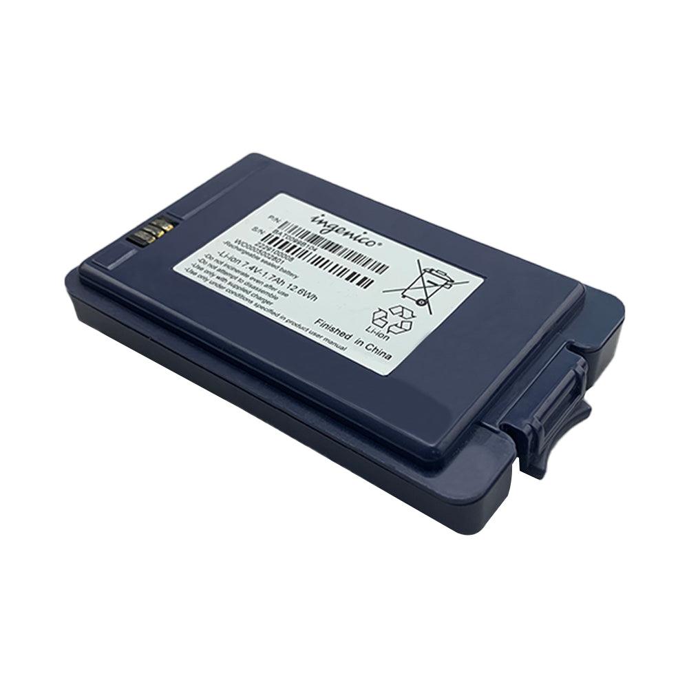 Ingenico WO0005002801 For Payment Terminal Replacement battery 7.4V 1700mAh Li-Ion Battery BAT0099B104 Commerical Battery, Rechargeable WO0005002801 Ingenico
