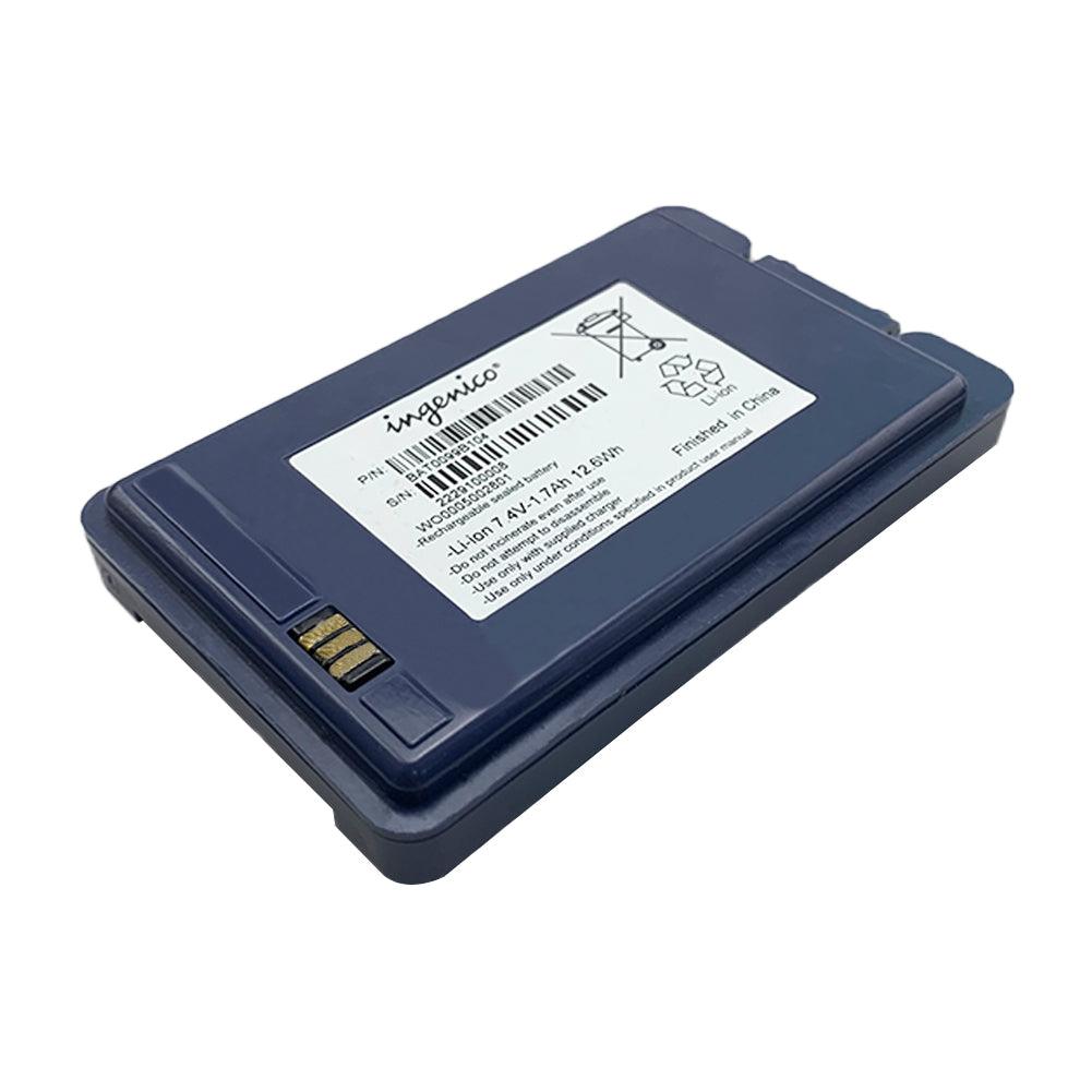 Ingenico WO0005002801 For Payment Terminal Replacement battery 7.4V 1700mAh Li-Ion Battery BAT0099B104 Commerical Battery, Rechargeable WO0005002801 Ingenico
