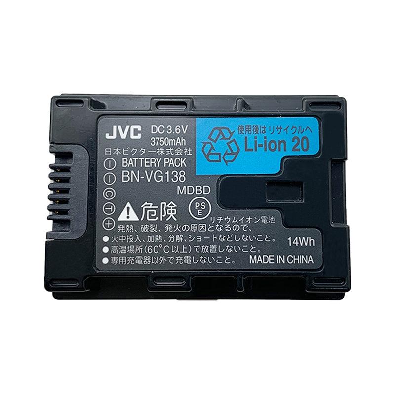 JVC BN-VG138 for GZ-E10 GZ-EX210 GZ-HD500 GZ-HM30U BN-VG138U BN-VF808 Cameras Battery 3.6V 3750mAh Li-ion Battery camera battery, Commerical Battery, Rechargeable BN-VG138 JVC
