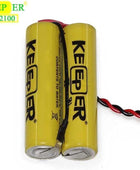 Original Keeper PT-2100 AA size/2S1P/2.4Ah 7.2V Lithium Battery Made in Korea PT-2100 AA Keeper