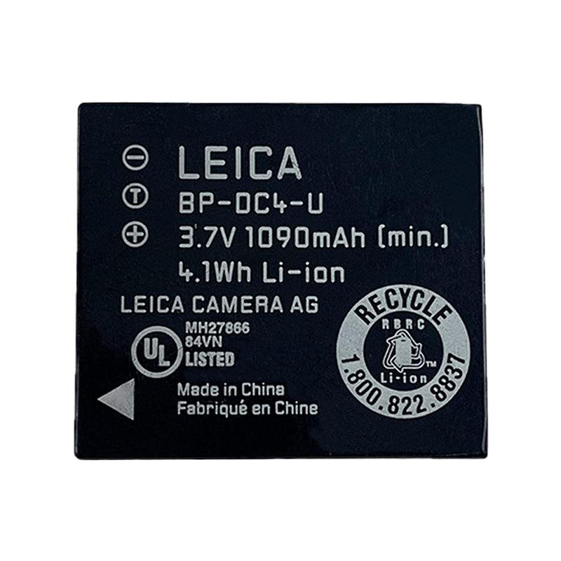 LEICA BP-DC4-U for C-LUX 1 D-LUX 2 D-LUX 3 D-LUX 4 BP-DC4 BP-DC4-E BP-DC4-J Digital Camera Battery 3.7V 1090mAh Li-Ion Battery camera battery, Commerical Battery, Rechargeable BP-DC4-U LEICA
