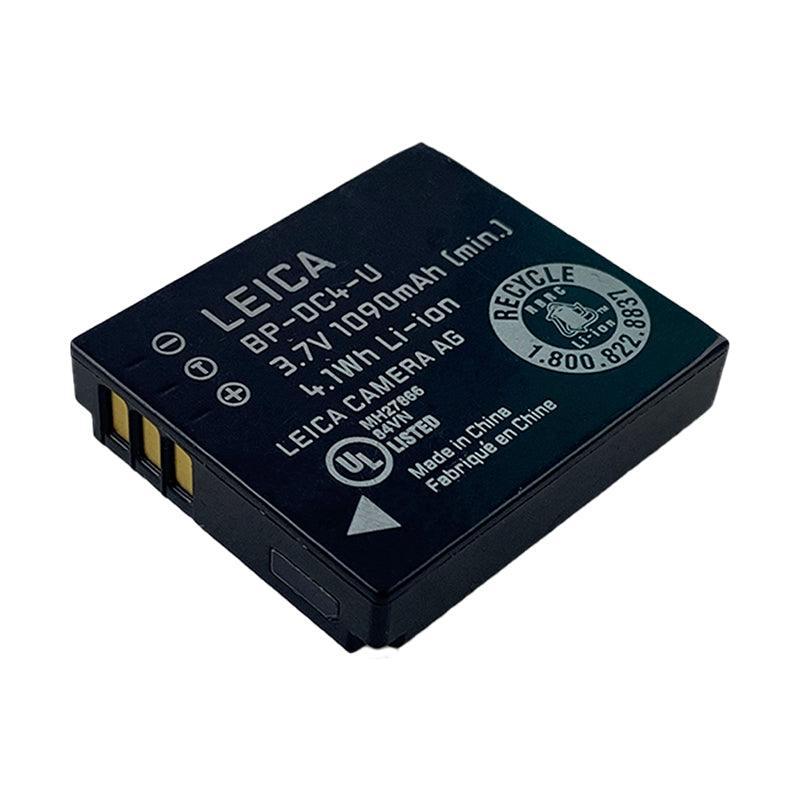 LEICA BP-DC4-U for C-LUX 1 D-LUX 2 D-LUX 3 D-LUX 4 BP-DC4 BP-DC4-E BP-DC4-J Digital Camera Battery 3.7V 1090mAh Li-Ion Battery camera battery, Commerical Battery, Rechargeable BP-DC4-U LEICA