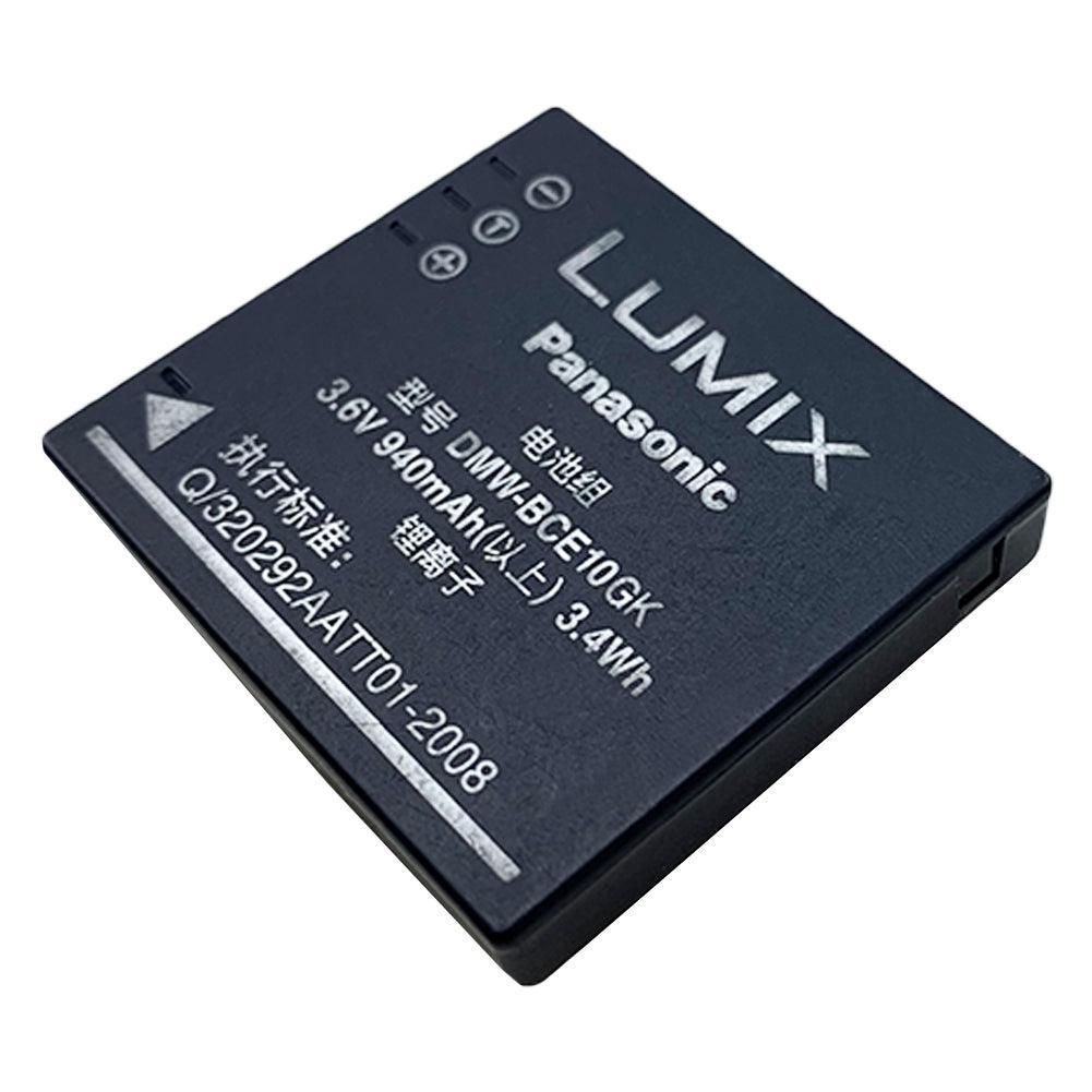 LUMIX Panasonic DMW-BCE10GK for DMC-FS5 DMC-FS20 Series DMW-BCE10 Digital Camera Battery 3.6V 940mAh Li-Ion Battery camera battery, Commerical Battery, Panasonic Battery, Rechargeable DMW-BCE10GK LUMIX Panasonic