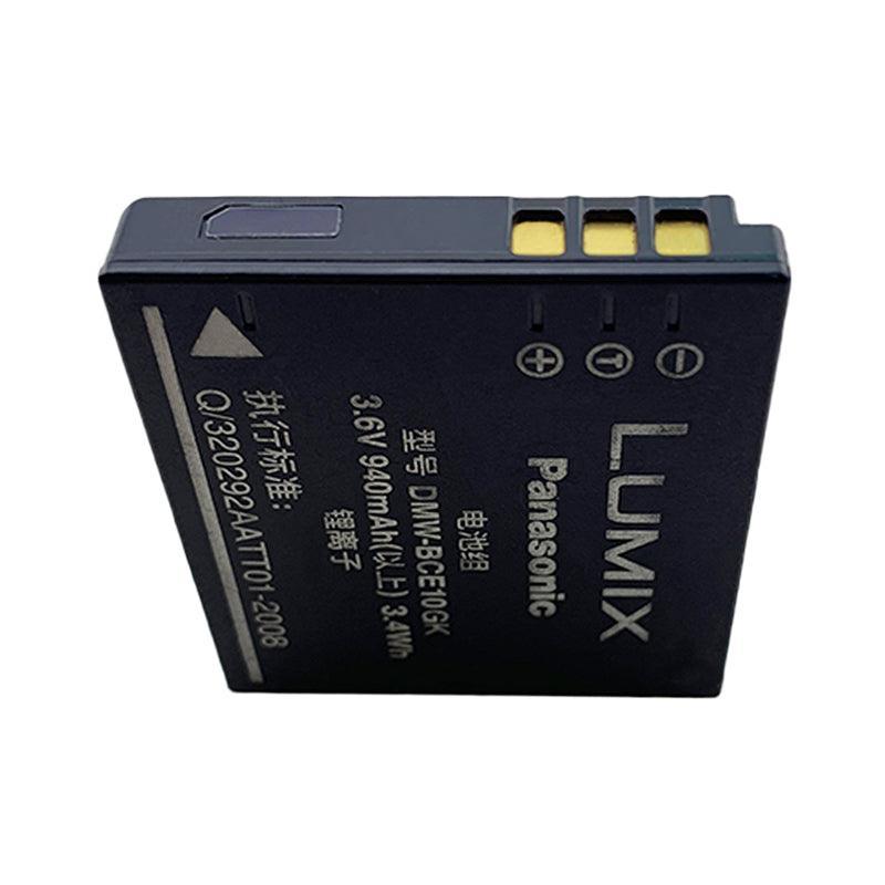 LUMIX Panasonic DMW-BCE10GK for DMC-FS5 DMC-FS20 Series DMW-BCE10 Digital Camera Battery 3.6V 940mAh Li-Ion Battery camera battery, Commerical Battery, Panasonic Battery, Rechargeable DMW-BCE10GK LUMIX Panasonic
